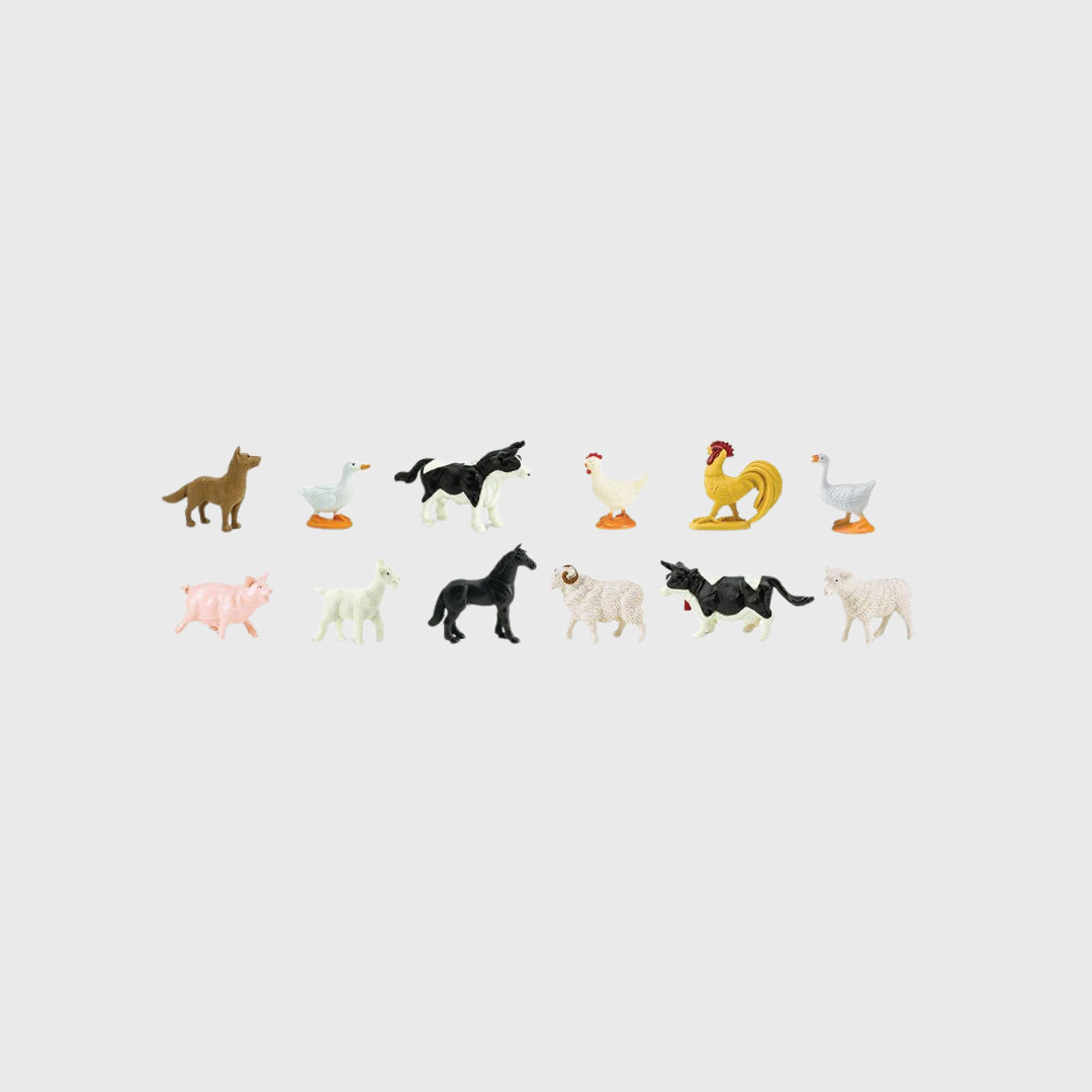 TOOB Figūrėlių rinkinys - 12 ūkio gyvūnų