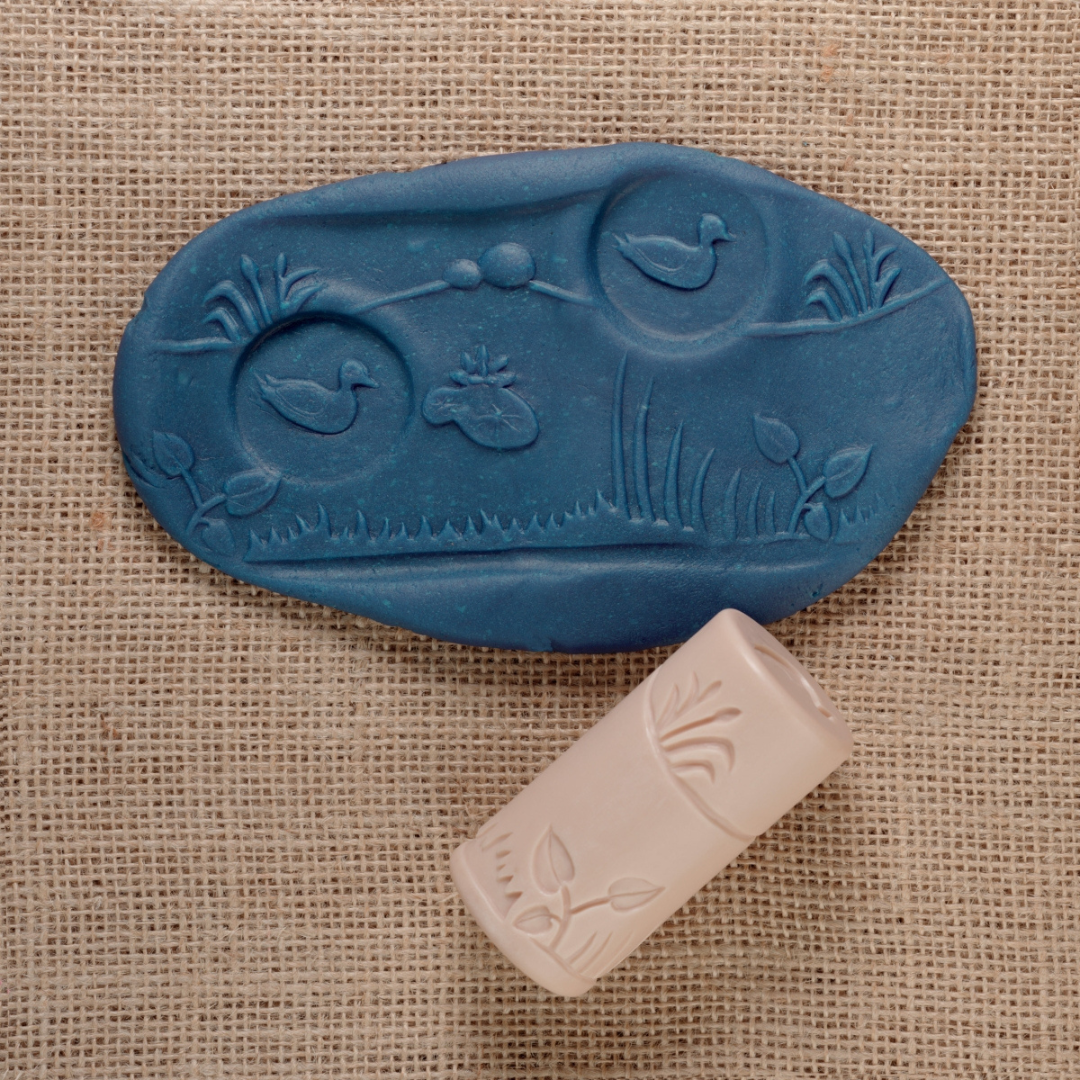 Antspaudukai - sensoriniai ritinėliai | Ežeras 2 vnt