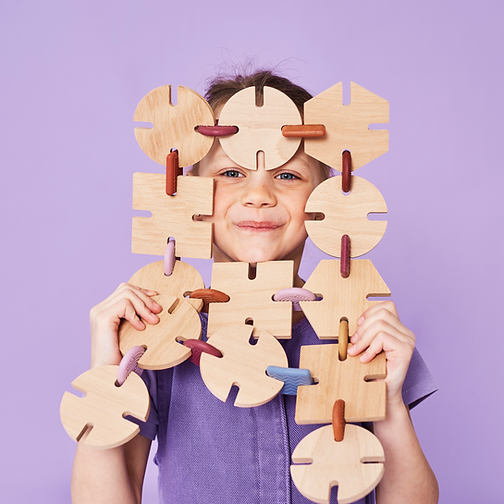 Bavvic construction set | 128 pieces