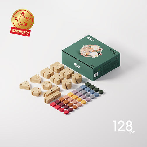 Bavvic construction set | 128 pieces