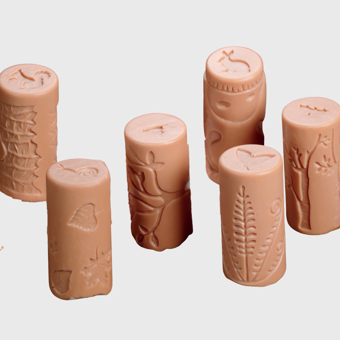 Antspaudukai - sensoriniai ritinėliai | Miškas 2 vnt