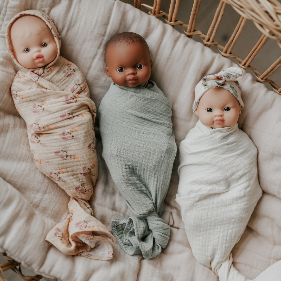 Minikane Baby 28 cm soft-body doll - mermaid