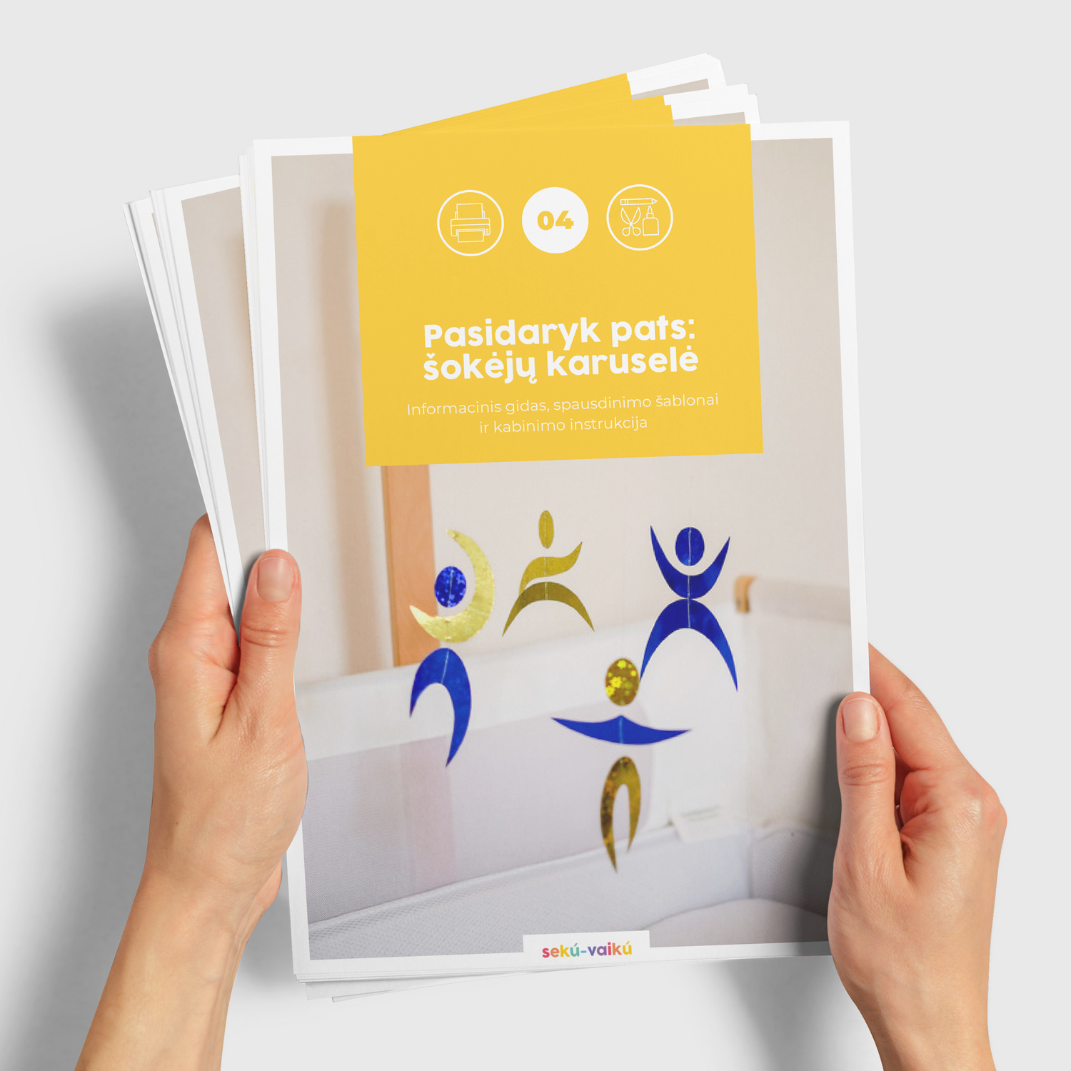 Pasidaryk pats: Šokėjų karuselė kūdikiui