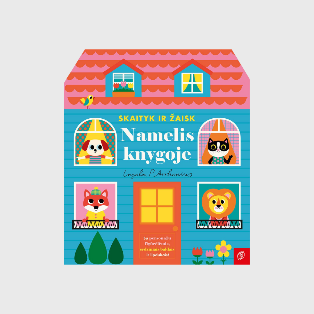 Išlankstoma knyga "Namelis knygoje"