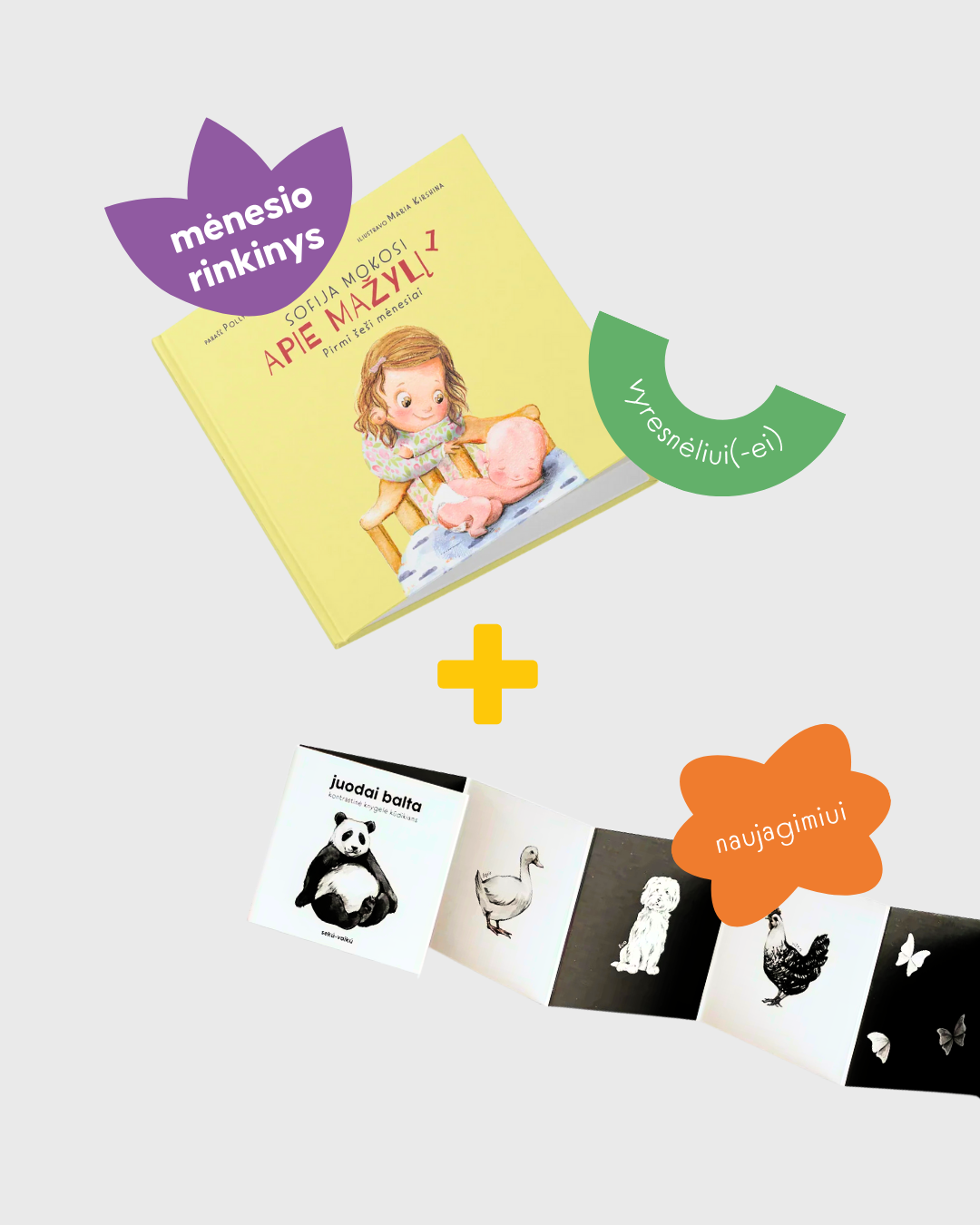 Rinkinys laukiantiems šeimos pagausėjimo