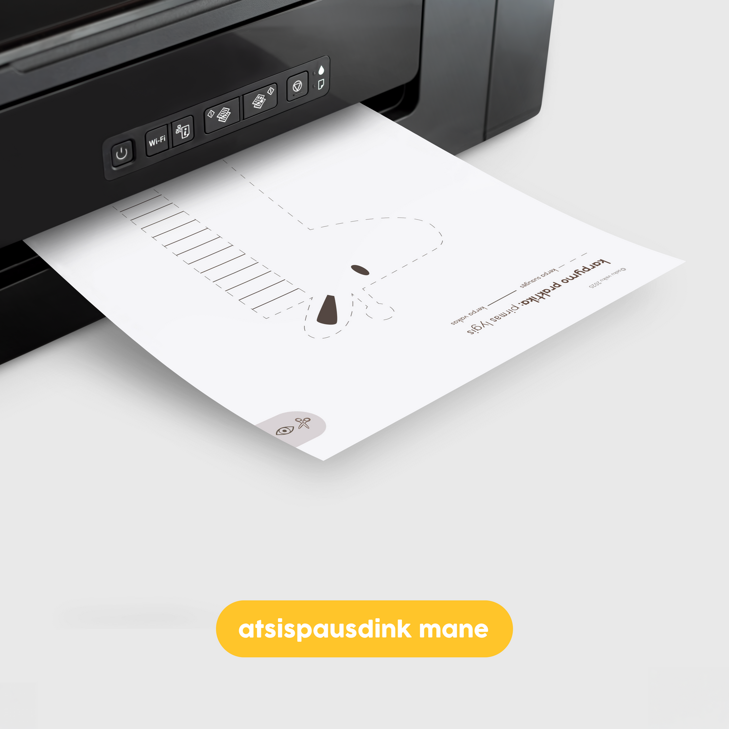 Užduotėlių rinkinys - Karpymo praktika