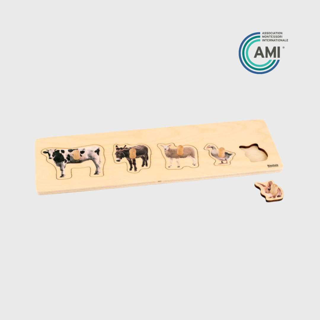 Dėlionė: ūkio gyvūnai