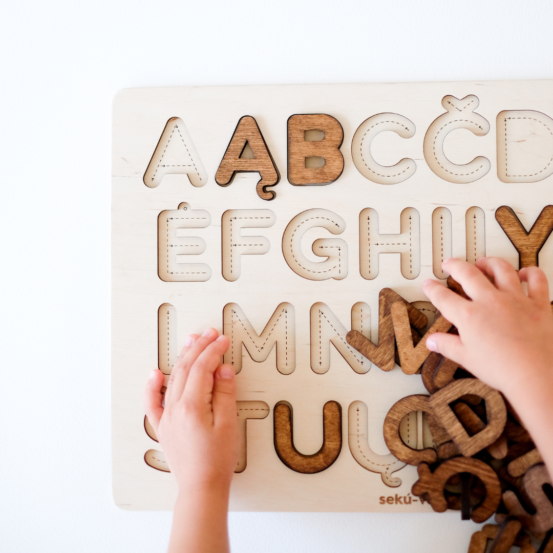 raidziu delione abc montessori zaislai edukaciniai raides pazink