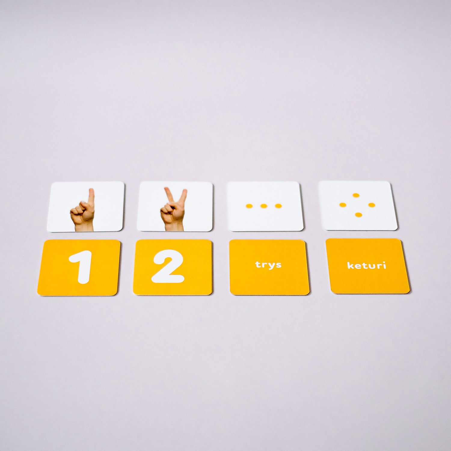 Card set - Numbers (20 pcs)