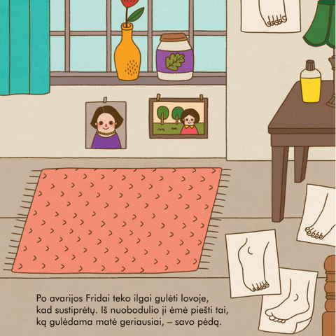 Frida Kahlo - Mažų žmonių DIDELĖS SVAJONĖS