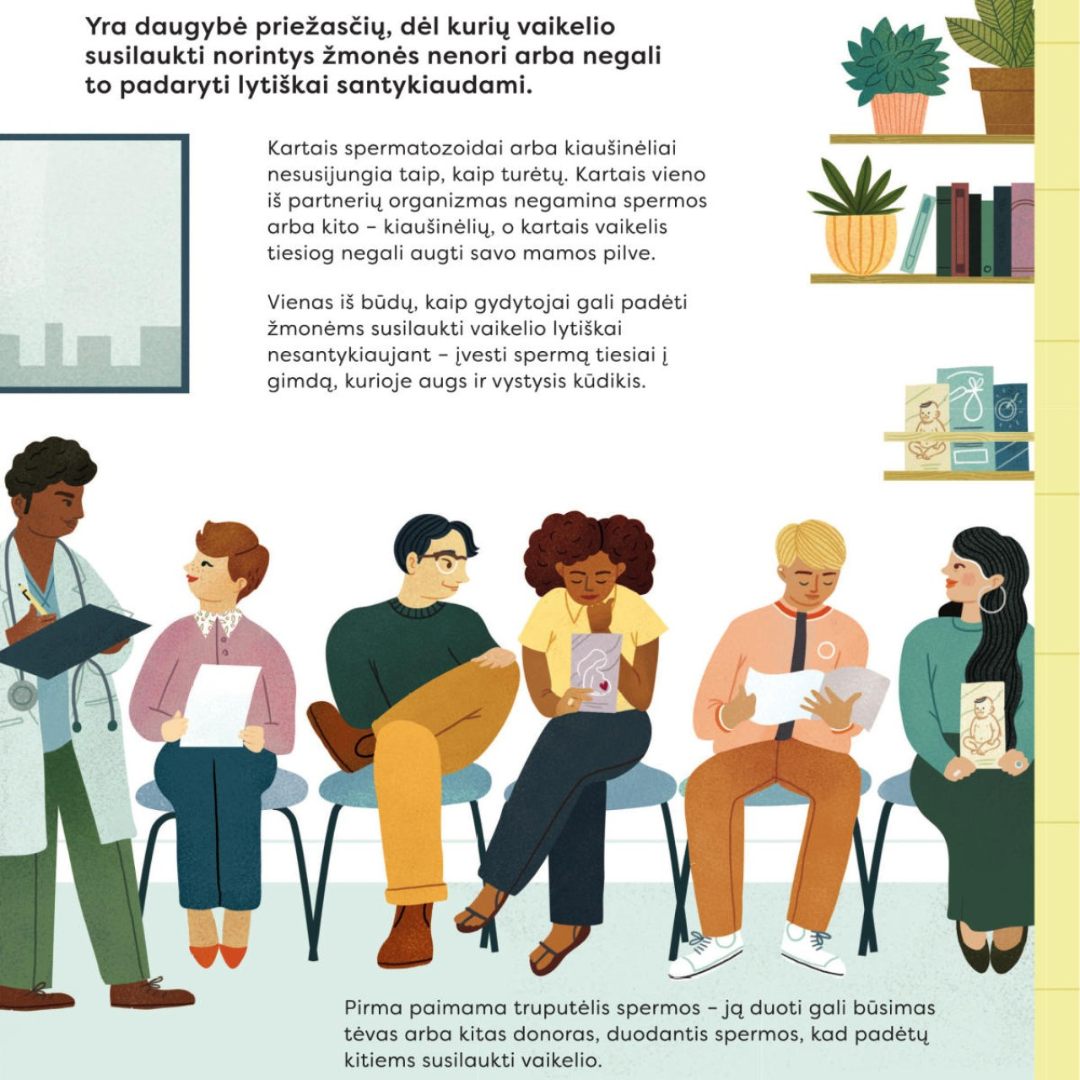 Knyga "Kaip atsiranda vaikai"