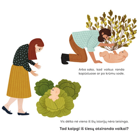 Knyga "Kaip atsiranda vaikai"