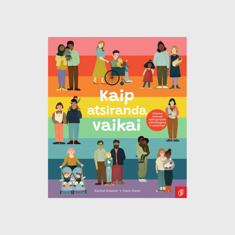 Knyga "Kaip atsiranda vaikai"