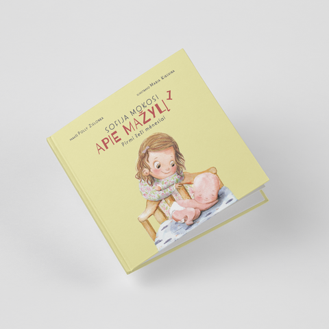 Knyga "Sofija mokosi apie mažylį"