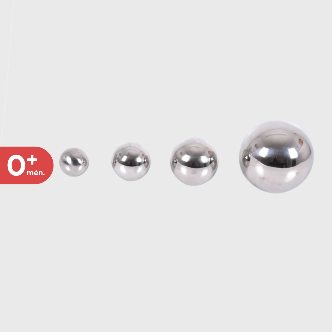 Set of mirror balls (4 sizes)