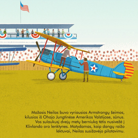 Neil Armstrong - Mažų žmonių DIDELĖS SVAJONĖS