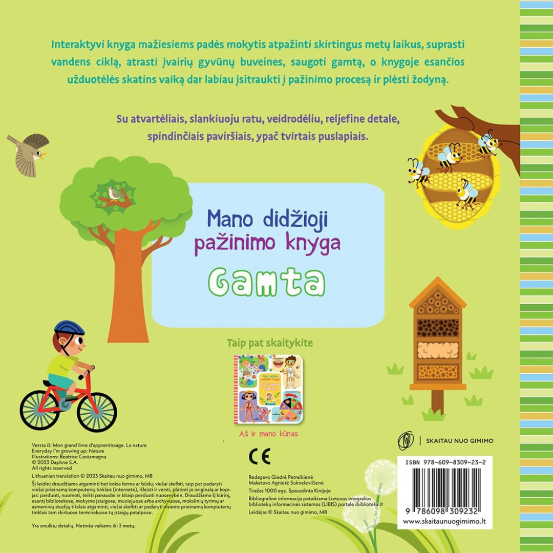 Mano didžioji pažinimo knyga: GAMTA