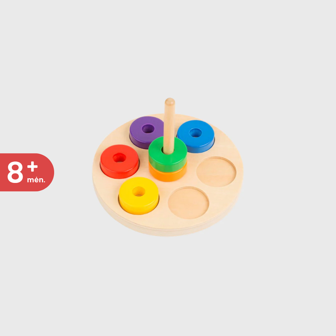 First-Rings on a Horizontal Dowel