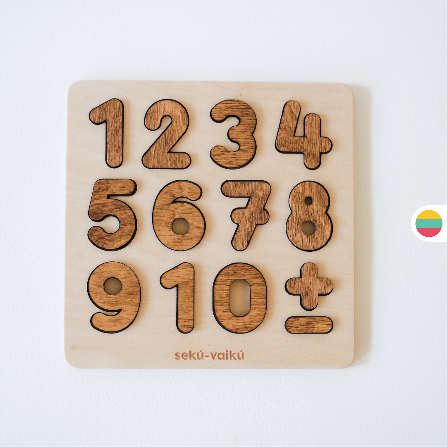 Dėlionė - Skaičiai