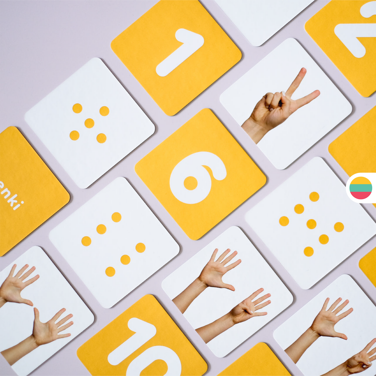 Card set - Numbers (20 pcs)