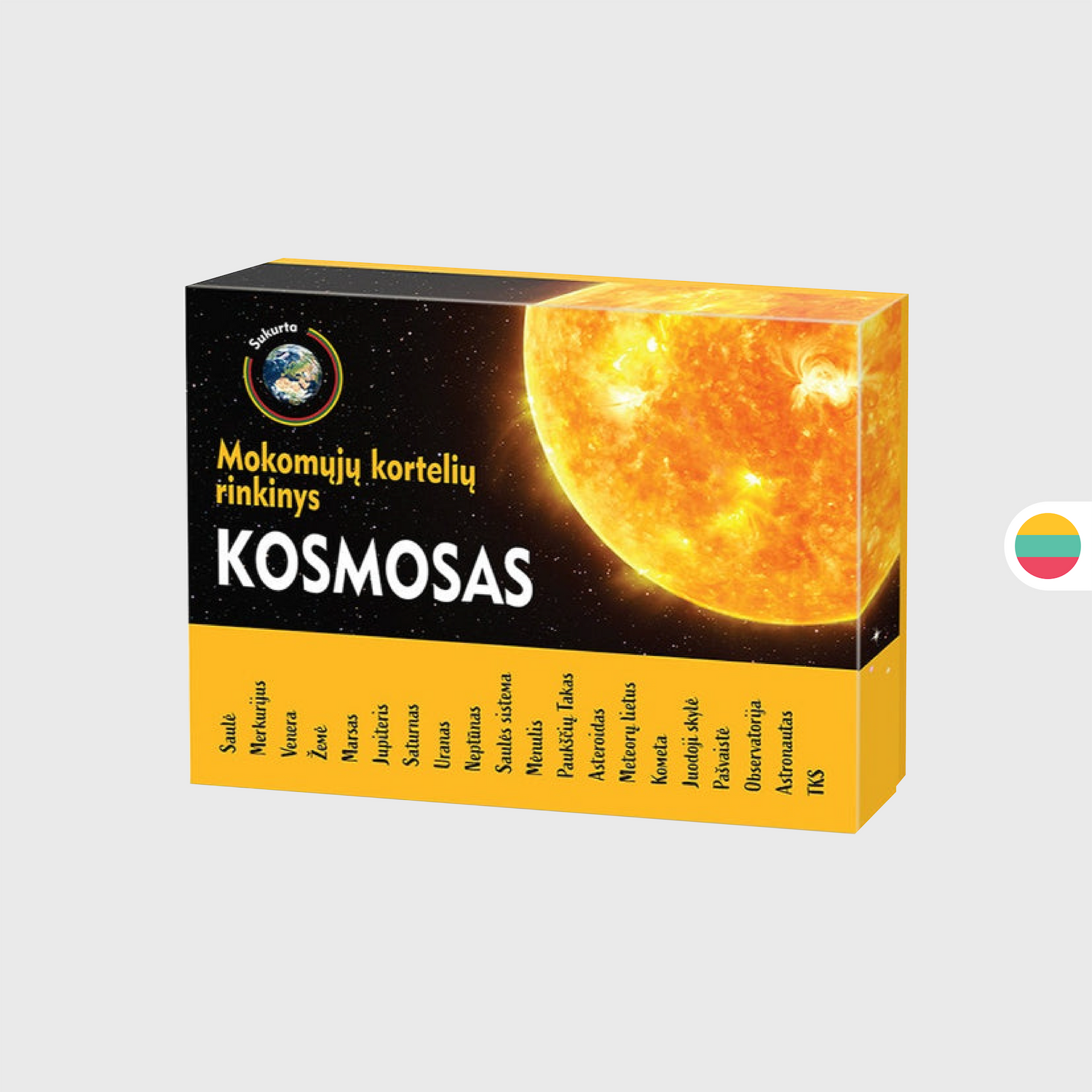 Mokomosios kortelės - Kosmosas