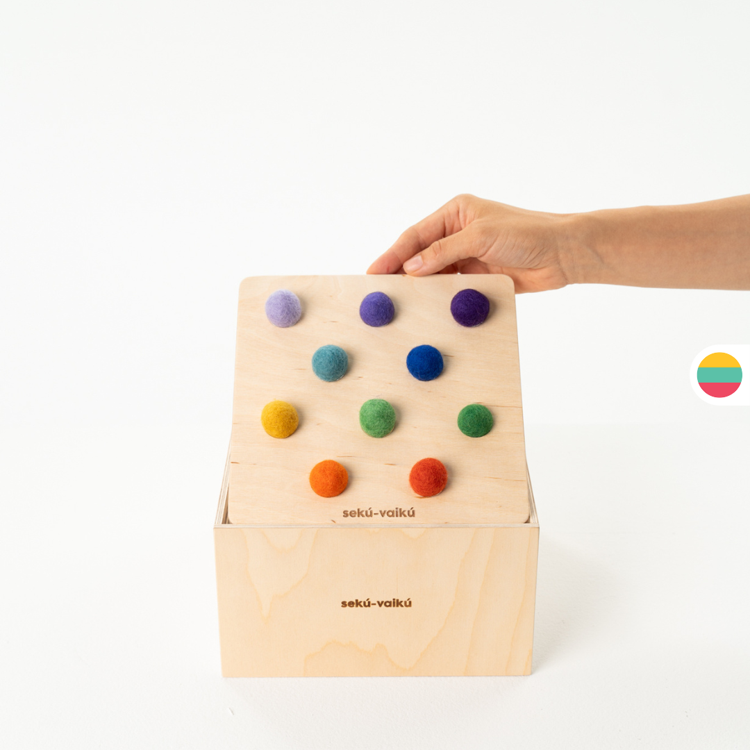 Mažylio įgūdžių dėžutė | 0-18 mėn.