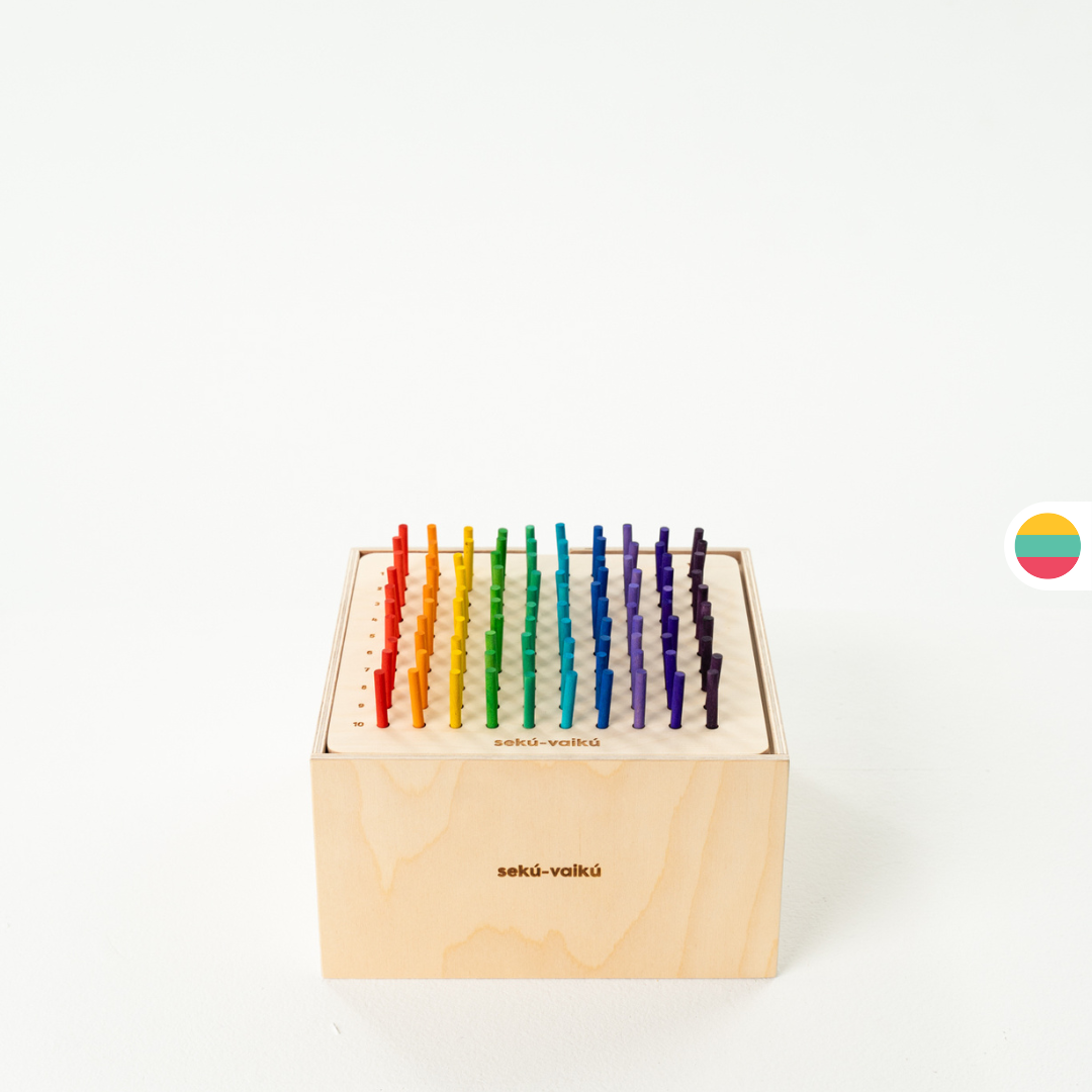 Vaiko įgūdžių dėžutė | 1-6 metai