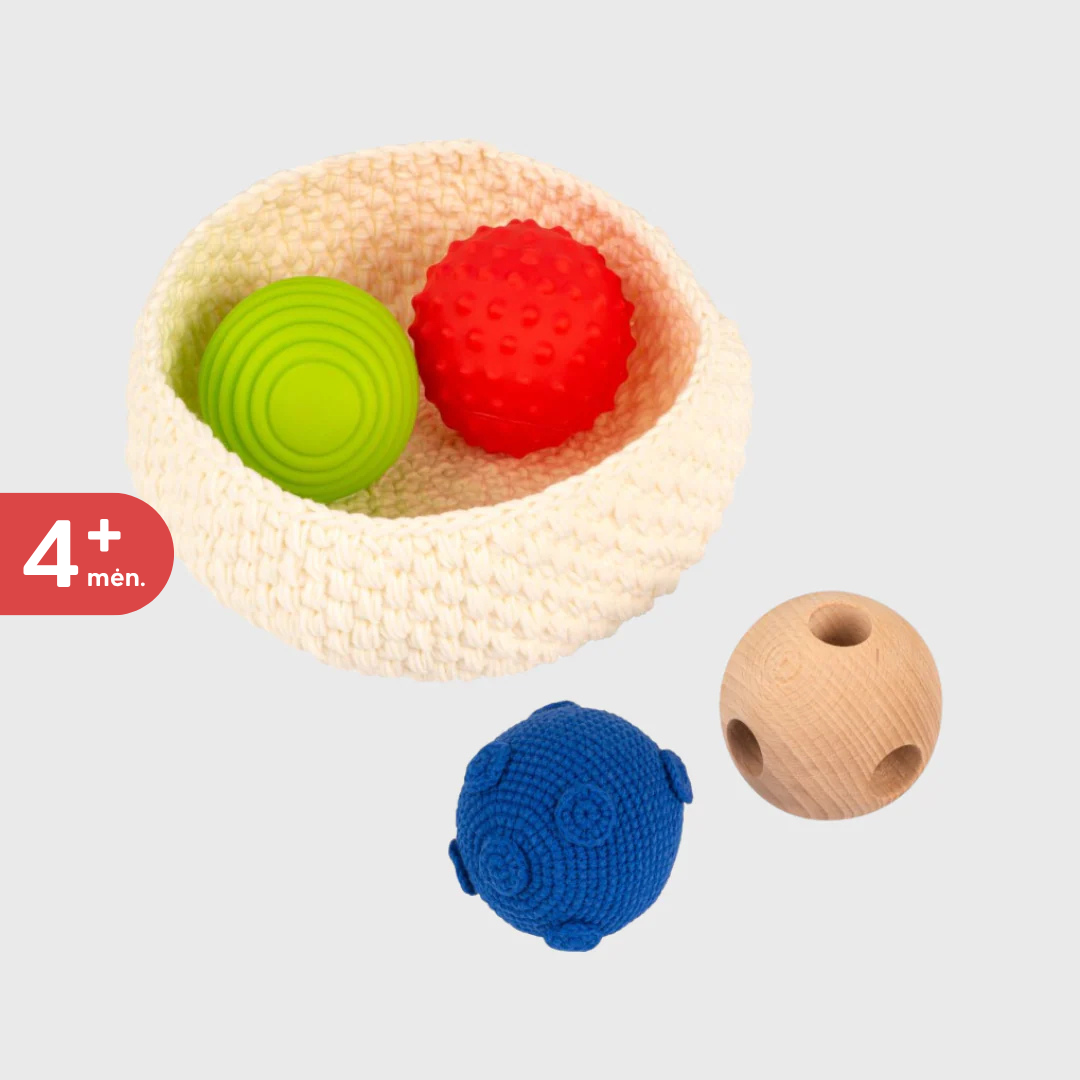 Sensory ball basket