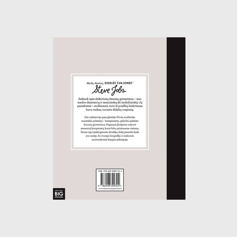 Steve Jobs - Mažų žmonių DIDELĖS SVAJONĖS