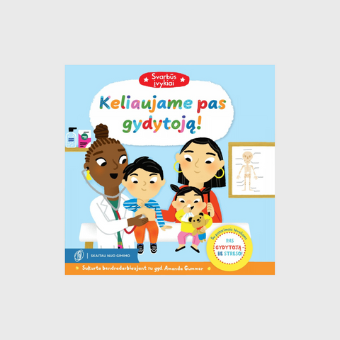 Knyga "Keliaujame pas gydytoją"