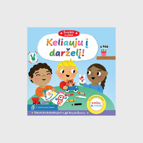 Knyga "Keliauju į darželį"