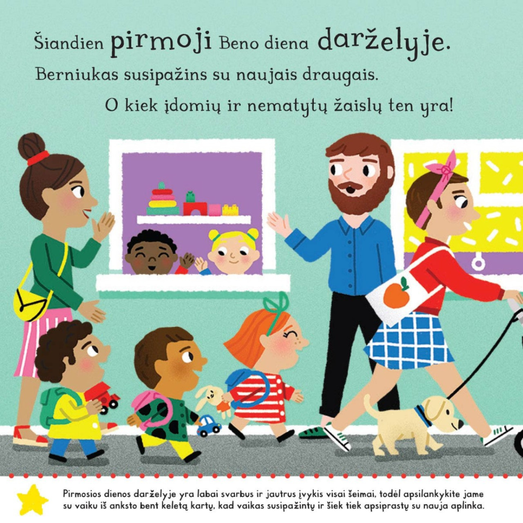 Knyga "Keliauju į darželį"